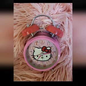 Hello Kitty Pink Alarm Clock